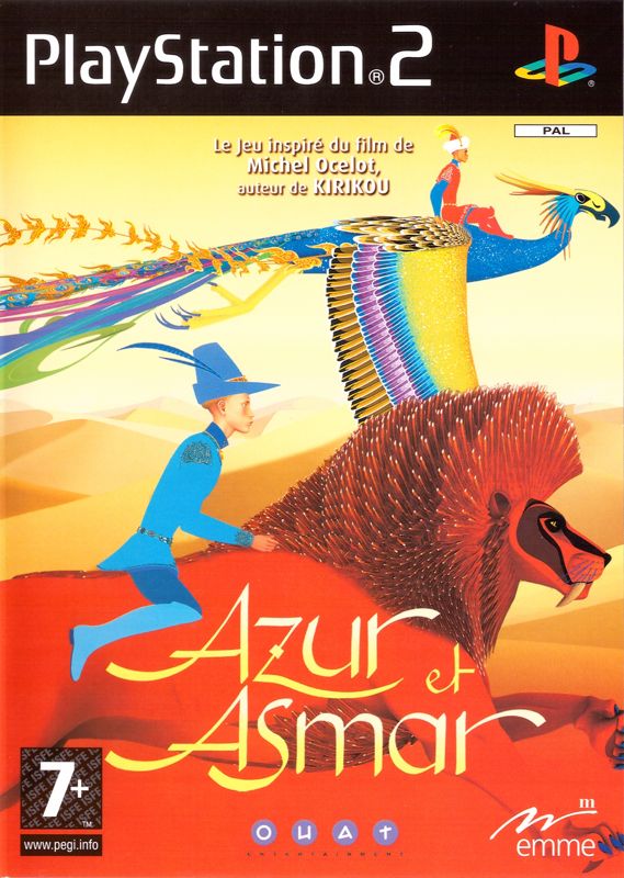 Azur & Asmar box art for Playstation 2